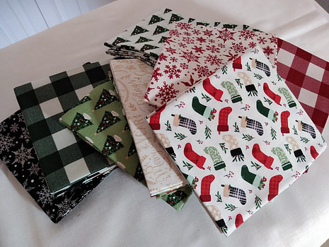 Christmas Traditions fat quarter bundle by Dani Mogstad for Riley Blake fabrics