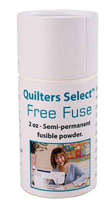 Quilters Select Free Fuse Semi-permanent fusible powder