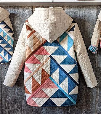 Quilted coat by SuzyQuilts.com