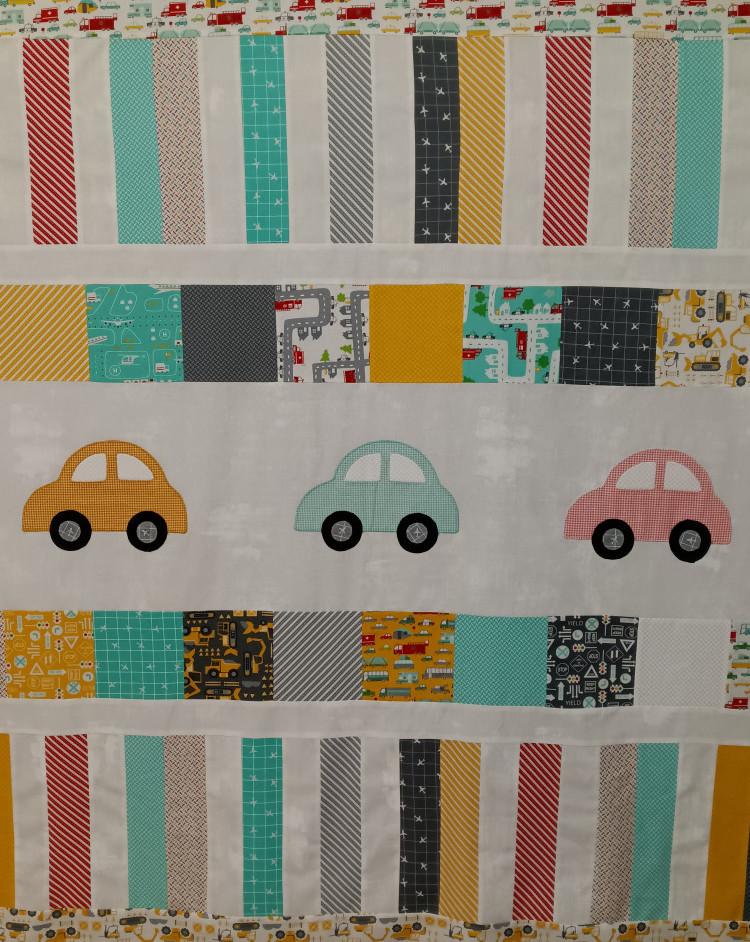On The Go - Quilt and Fabric by Stacy est Hsu for Moda Fabrics